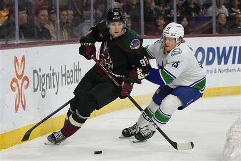 Garland’s hat trick gives Canucks 5-4 OT win over Coyotes